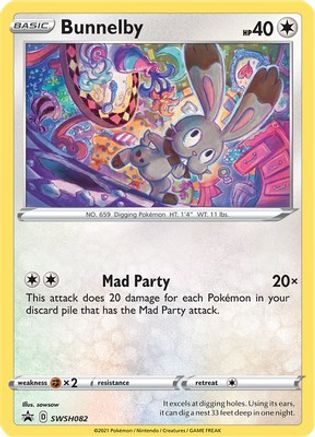 Bunnelby - SWSH082 (SWSH082/307) Holofoil [Promos: SWSH Promo Cards] Pokemon Single Pokémon