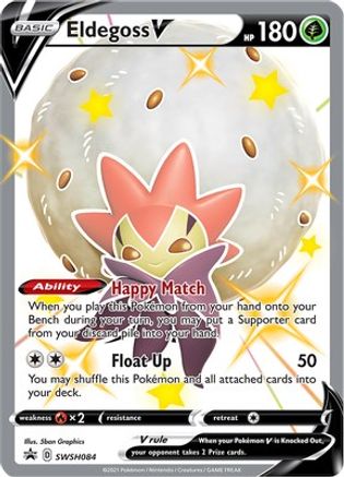 Eldegoss V - SWSH084 (SWSH084/307) Holofoil [Promos: SWSH Promo Cards] Pokemon Single Pokémon