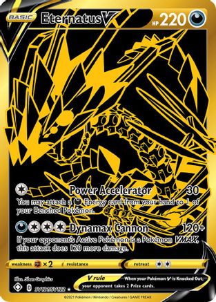 Eternatus V (SV121/122) Holofoil [SWSH: Shining Fates Shiny Vault] Pokemon Single Pokémon