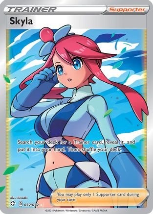 Skyla (Full Art) (72/72) Holofoil [SWSH: Shining Fates] Pokemon Single Pokémon