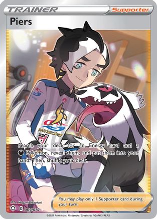 Piers (Full Art) 69/72 Holofoil [SWSH: Shining Fates] Pokemon Single Pokémon