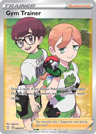 Gym Trainer (Full Art) (68/72) Holofoil [SWSH: Shining Fates] Pokemon Single Pokémon