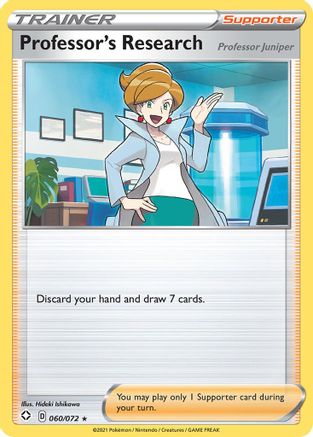Professor's Research (60/72) Reverse Holofoil [SWSH: Shining Fates] Pokemon Single Pokémon