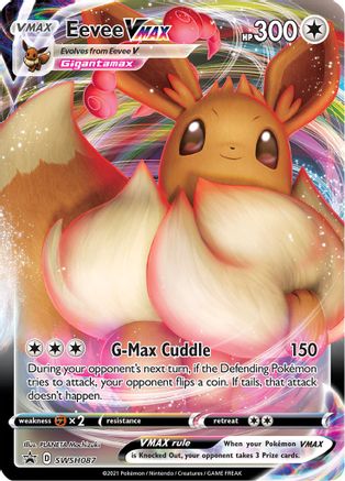 Eevee VMAX - SWSH087 (SWSH087/307) Holofoil [Promos: SWSH Promo Cards] Pokemon Single Pokémon