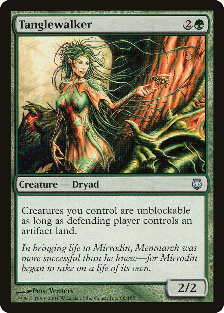 Tanglewalker (DST-086) [Darksteel] Foil MTG Single Wizards of the Coast