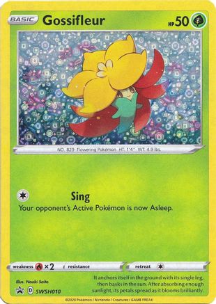 Gossifleur - SWSH010 (General Mills Promo) (SWSH010) Holofoil [Misc: Cards & Products] Pokemon Single Pokémon