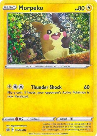 Morpeko - SWSH012 (General Mills Promo) (SWSH012) Holofoil [Misc: Cards & Products] Pokemon Single Pokémon