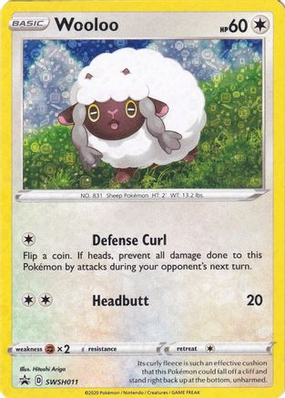 Wooloo - SWSH011 (General Mills) (SWSH011) Holofoil [Misc: Cards & Products] Pokemon Single Pokémon
