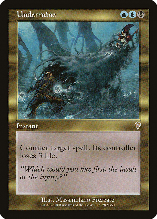Undermine (INV-282) [Invasion] MTG Single Wizards of the Coast