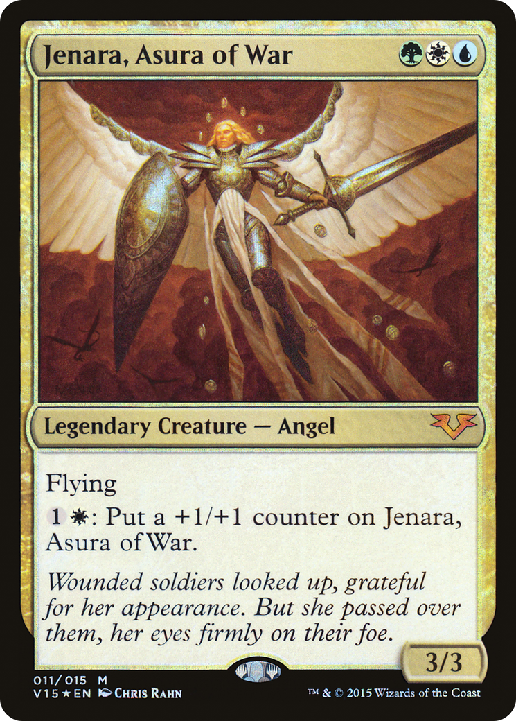 Jenara, Asura of War (V15-011) [Misc] From the Vault: Angels Foil MTG Single Wizards of the Coast