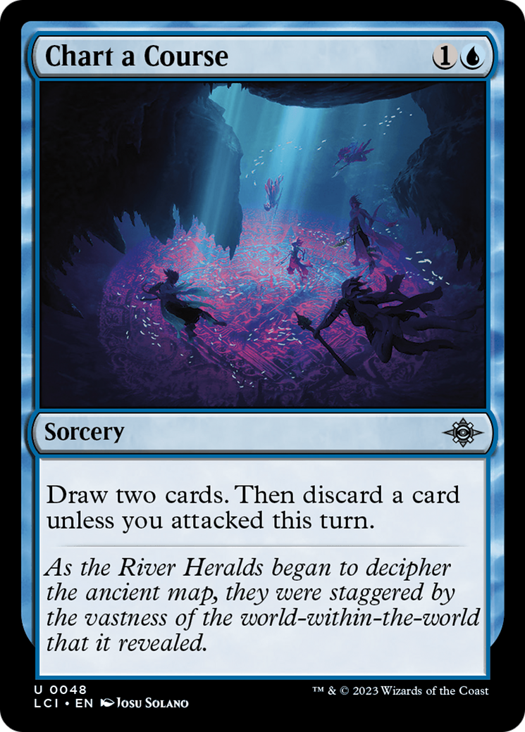 Chart a Course (LCI-048) [The Lost Caverns of Ixalan] MTG Single Wizards of the Coast