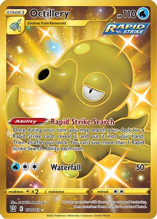 Octillery (Secret) (178/163) Holofoil [SWSH: Battle Styles] Pokemon Single Pokémon