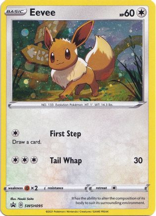 Eevee - SWSH095 (SWSH095/307) Holofoil [Promos: SWSH Promo Cards] Pokemon Single Pokémon