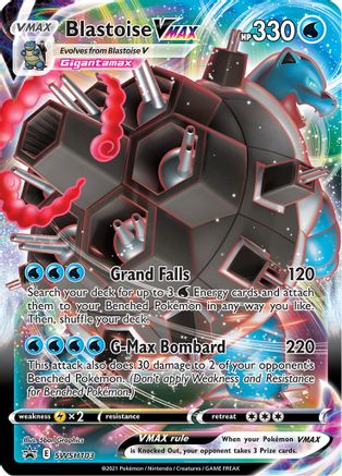 Blastoise VMAX - SWSH103 (SWSH103/307) Holofoil [Promos: SWSH Promo Cards] Pokemon Single Pokémon