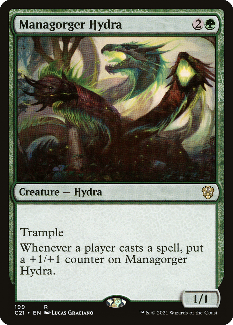 Managorger Hydra (C21-199) [Commander 2021] MTG Single Wizards of the Coast