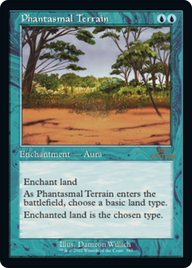 Phantasmal Terrain (30A-365) [30th Anniversary Edition] MTG Single Wizards of the Coast