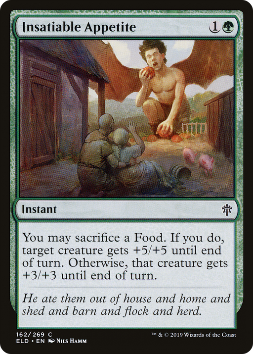 Insatiable Appetite (ELD-162) [Throne of Eldraine] MTG Single Wizards of the Coast