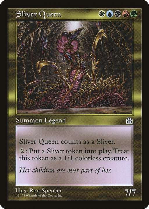 Sliver Queen (STH-129) [Stronghold] MTG Single Magic: The Gathering