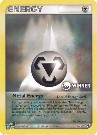 Metal Energy (Special) - 94/109 [Winner] () Holofoil [Promos: League & Championship Cards] Pokemon Single Pokémon