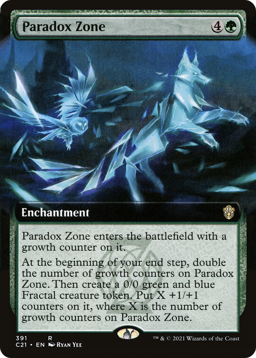 Paradox Zone (C21-391) [Commander 2021] (Extended Art) MTG Single Wizards of the Coast
