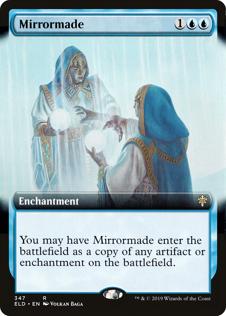 Mirrormade (ELD-347) [Throne of Eldraine] (Extended Art) MTG Single Wizards of the Coast