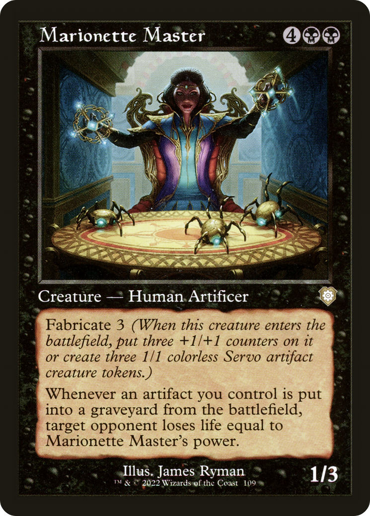 Marionette Master (BRC-109) [The Brothers' War Commander] MTG Single Wizards of the Coast