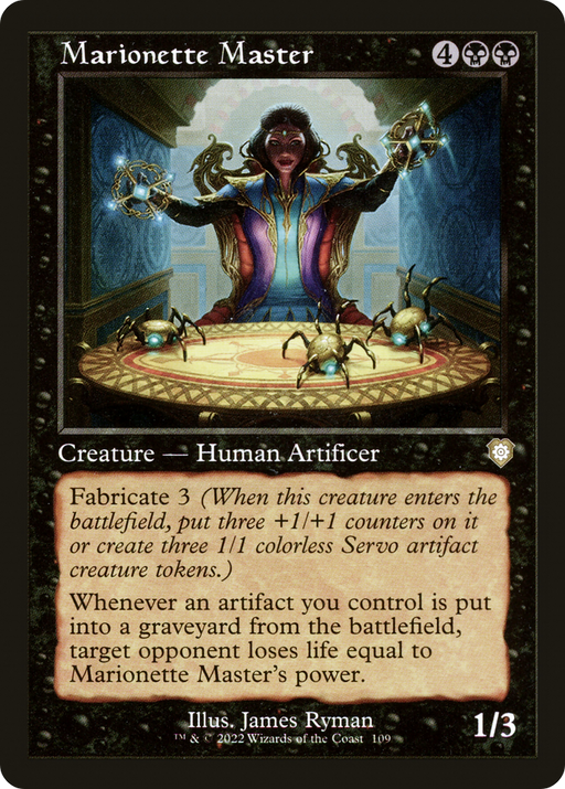 Marionette Master (BRC-109) [The Brothers' War Commander] MTG Single Wizards of the Coast