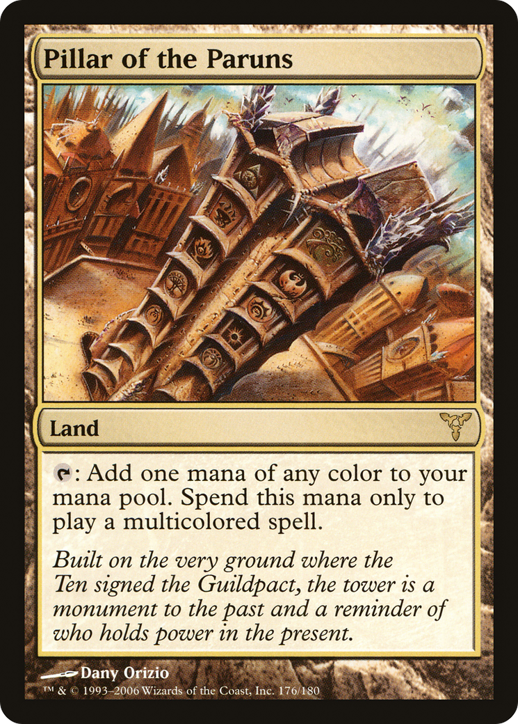 Pillar of the Paruns (DIS-176) [Dissension] Foil MTG Single Wizards of the Coast
