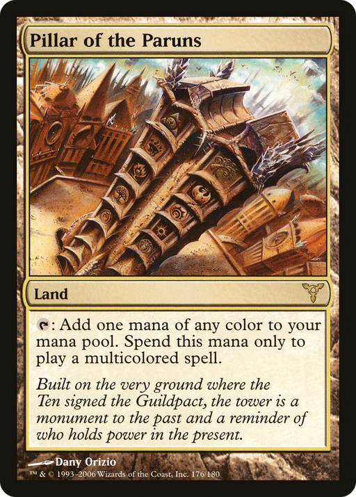 Pillar of the Paruns (DIS-176) [Dissension] Foil MTG Single Wizards of the Coast