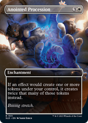 Anointed Procession (SLD-1511) [Secret Lair] Drop (Borderless) Foil MTG Single Wizards of the Coast