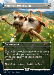 Anointed Procession (SLD-1511) [Secret Lair] Drop (Borderless) Foil MTG Single Wizards of the Coast