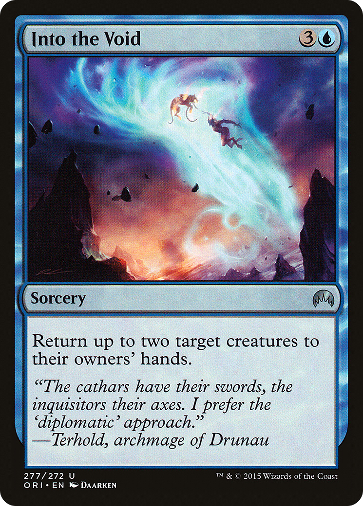 Into the Void (ORI-277) [Magic Origins] Foil MTG Single Wizards of the Coast