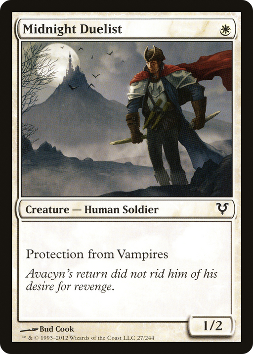 Midnight Duelist (AVR-027) [Avacyn Restored] MTG Single Wizards of the Coast