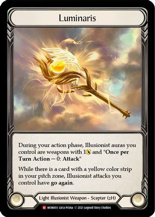 Luminaris (Rainbow Foil) [U-MON003-RF] Unlimited Rainbow Foil Flesh And Blood Single Flesh And Blood   
