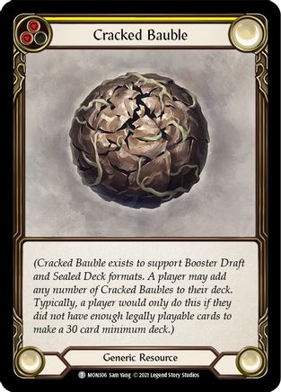 Cracked Bauble [U-MON306] Unlimited Normal Flesh And Blood Single Flesh And Blood   