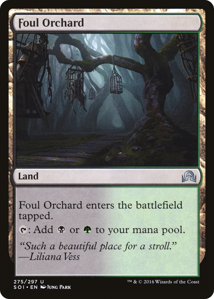 Foul Orchard (SOI-275) [Shadows over Innistrad] MTG Single Wizards of the Coast