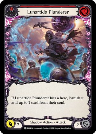 Lunartide Plunderer (Red) [U-MON206] Unlimited Normal Flesh And Blood Single Flesh And Blood   