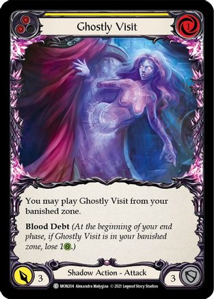 Ghostly Visit (Yellow) [U-MON204] Unlimited Normal Flesh And Blood Single Flesh And Blood   