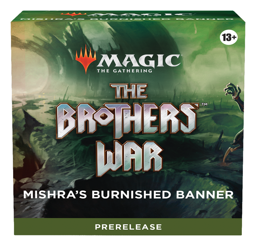 MTG The Brothers' War Prerelease Kit: Mishra's Burnished Banner MTG Sealed Magic: The Gathering   