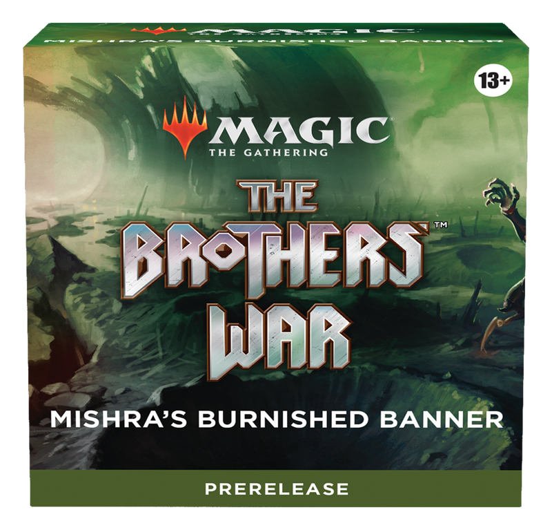 MTG The Brothers' War Prerelease Kit: Mishra's Burnished Banner MTG Sealed Magic: The Gathering   