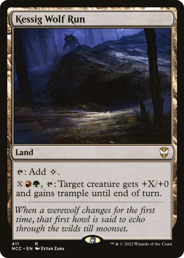 Kessig Wolf Run (NCC-411) [New Capenna Commander] MTG Single Wizards of the Coast
