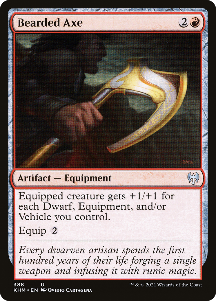 Bearded Axe (KHM-388) [Kaldheim] MTG Single Wizards of the Coast