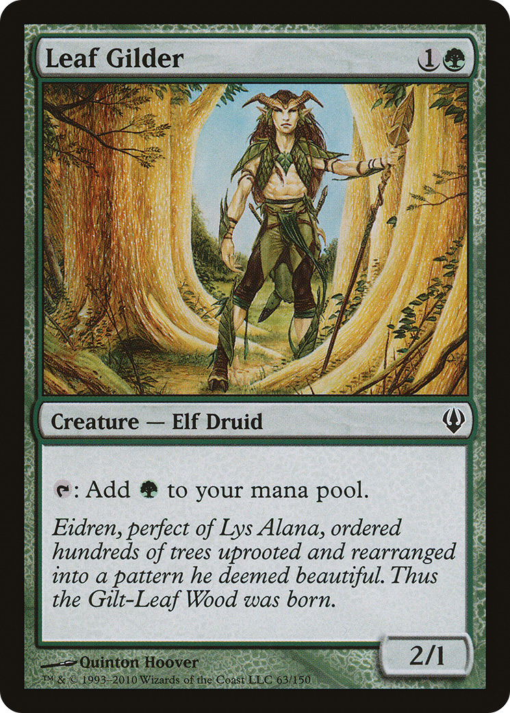 Leaf Gilder (ARC-063) [Misc] Archenemy MTG Single Wizards of the Coast