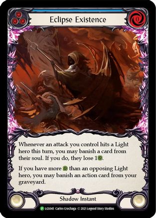 Eclipse Existence [LGS045] (Promo)  Cold Foil Flesh And Blood Single Flesh And Blood   