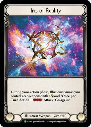 Iris of Reality [LGS048] (Promo)  Cold Foil Flesh And Blood Single Flesh And Blood   