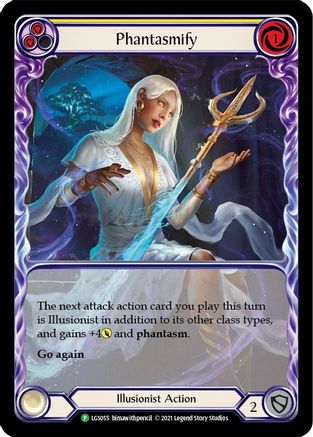 Phantasmify (Yellow) [LGS055] (Promo)  Rainbow Foil Flesh And Blood Single Flesh And Blood   