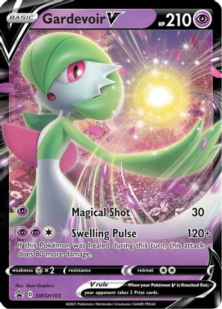Gardevoir V - SWSH105 (SWSH105/307) Holofoil [Promos: SWSH Promo Cards] Pokemon Single Pokémon