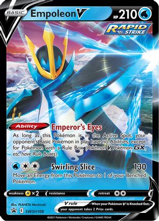 Empoleon V - SWSH108 (SWSH108/307) Holofoil [Promos: SWSH Promo Cards] Pokemon Single Pokémon