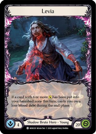 Levia // Ravenous Meataxe [U-MON120 // U-MON221] Unlimited Normal Flesh And Blood Single Flesh And Blood   