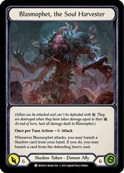 Blasmophet, the Soul Harvester // Ursur, the Soul Reaper [MON219 // MON220] 1st Edition Normal Flesh And Blood Single Flesh And Blood   